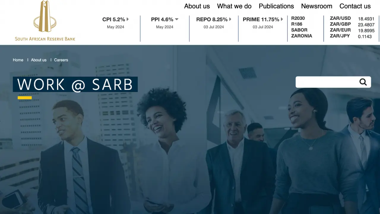 SARB Recruitment Online Application Portal & Criteria