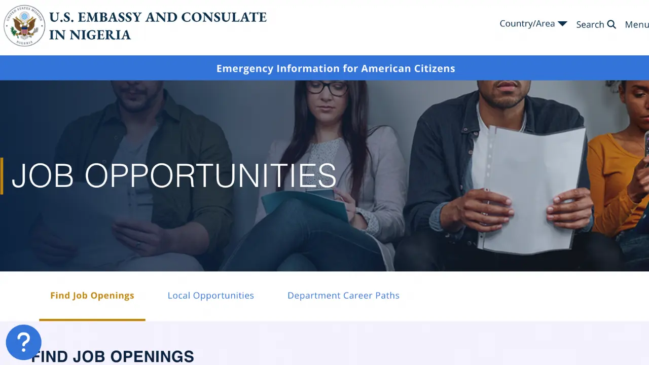 US Embassy Recruitment Job Opening, Check Qualifications