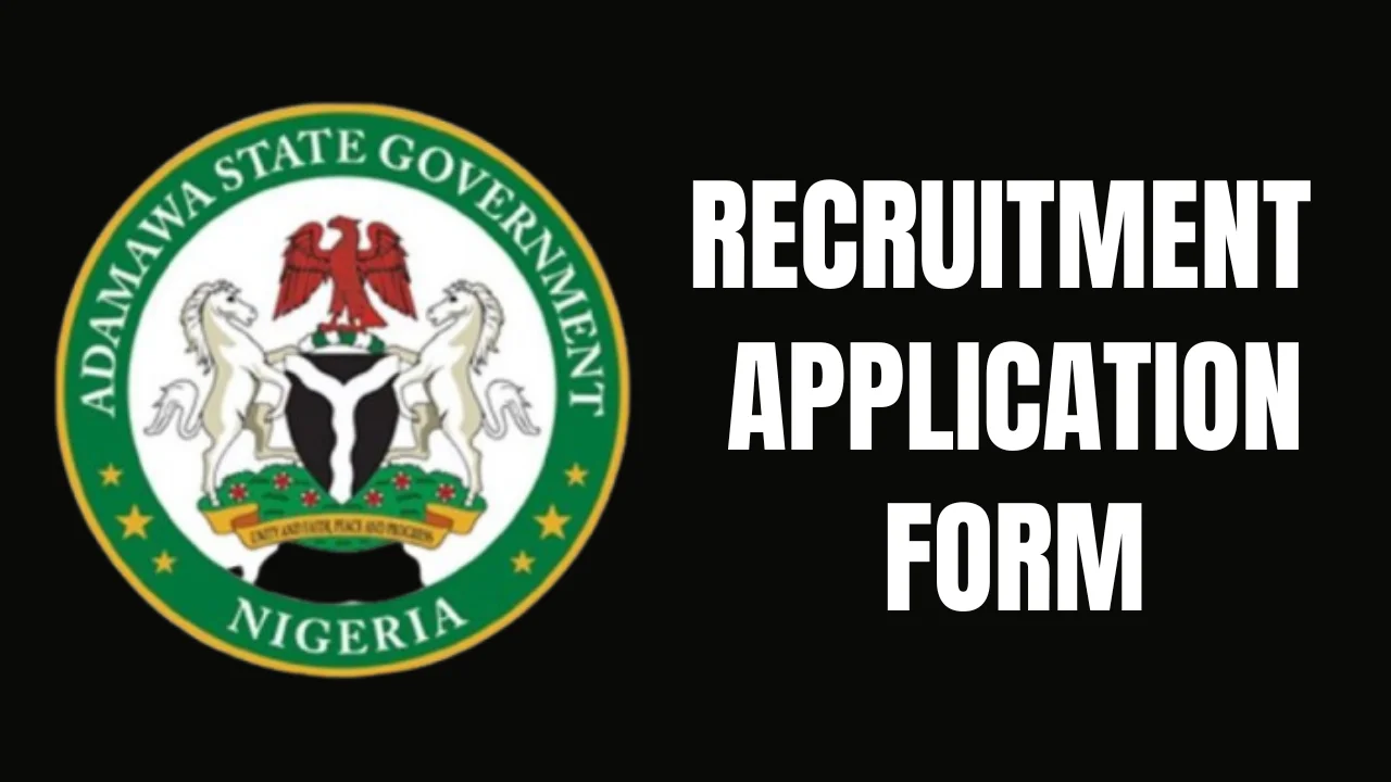 Adamawa State Government Recruitment Application Form Portal (www.adamawastate.gov.ng)