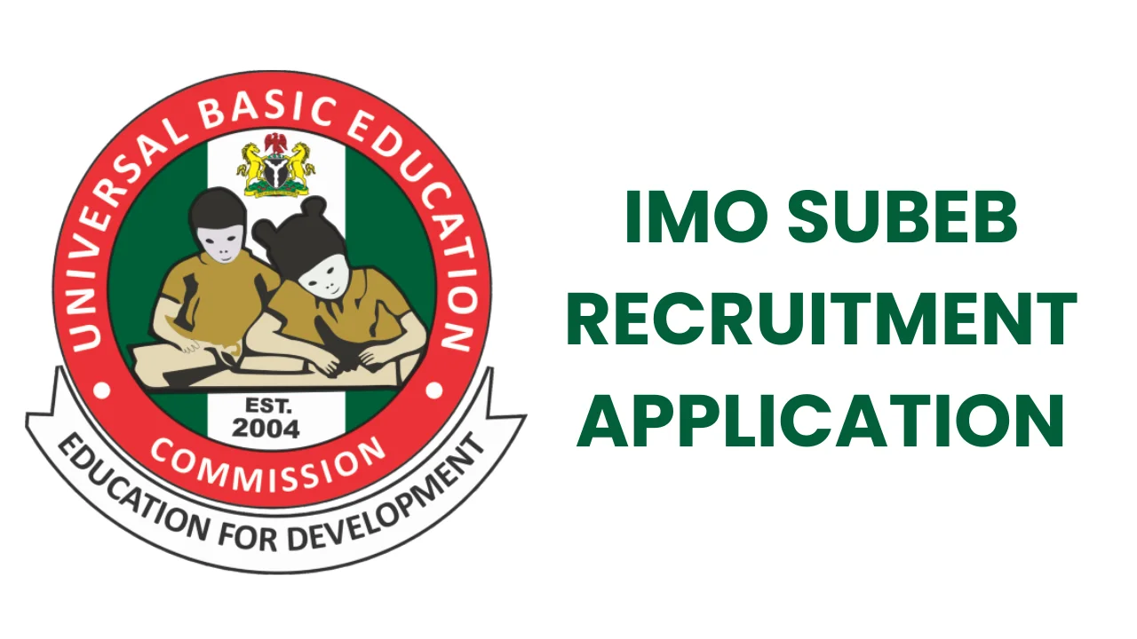 Imo SUBEB Recruitment Application Form Portal (imsubeb.stateedu.org)