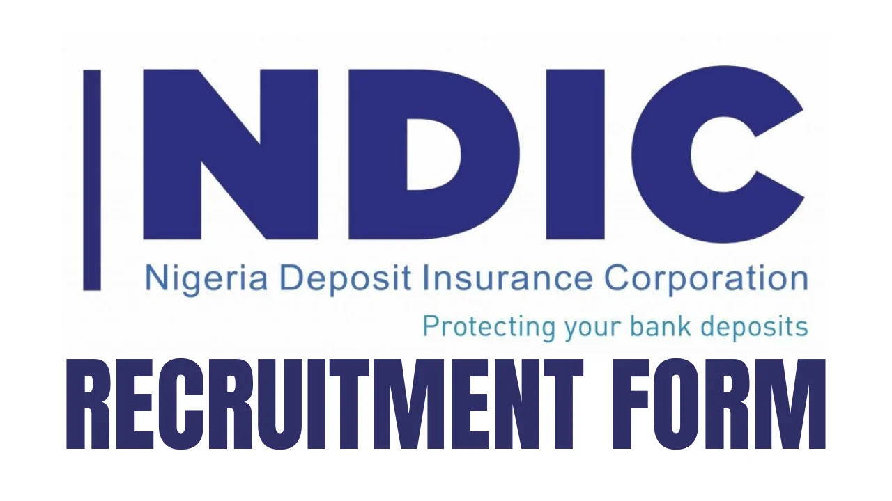 NDIC Recruitment Application Form Portal (www.ndic.gov.ng)